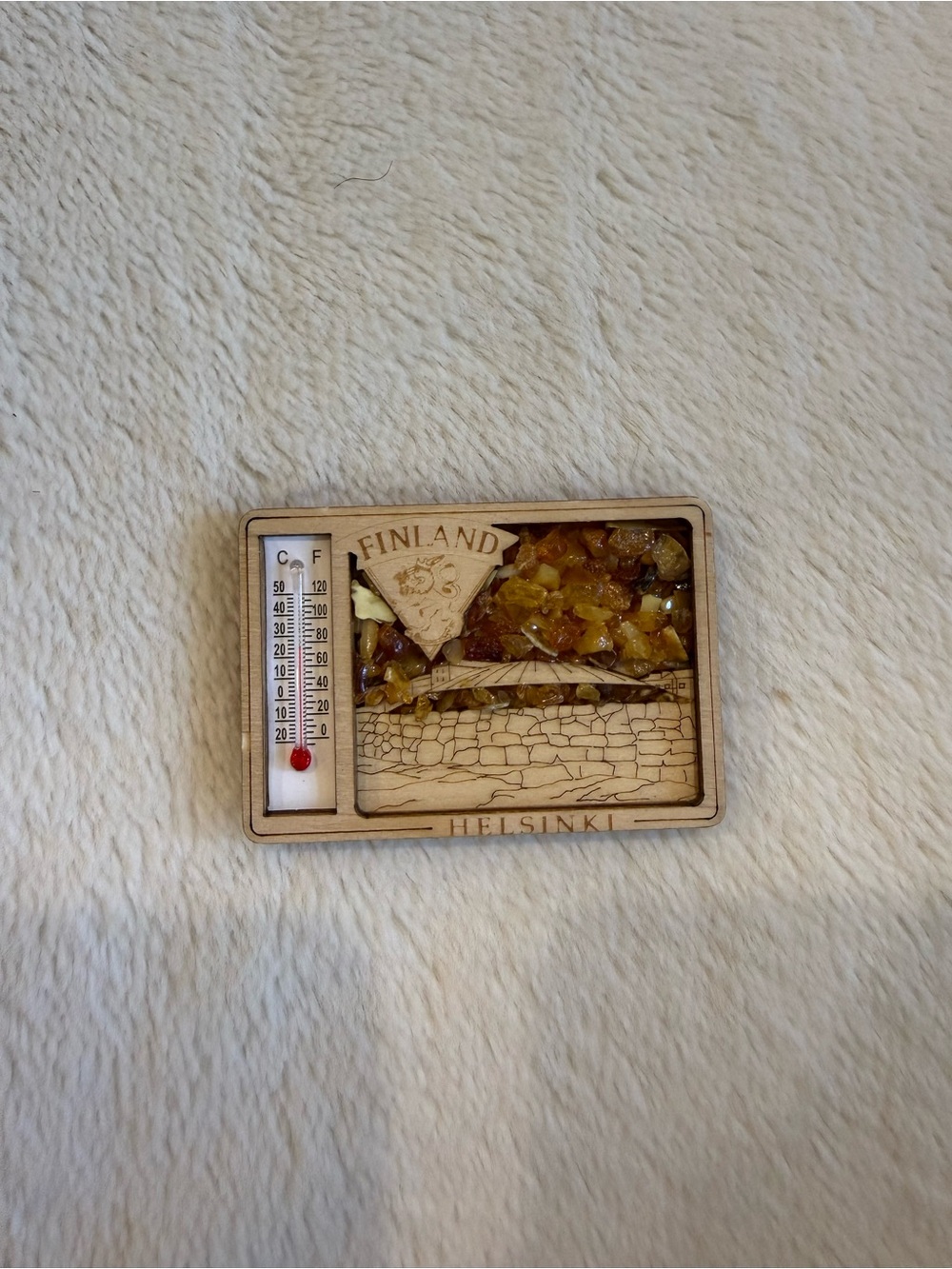 Finland Souvenir Thermometer Magnet